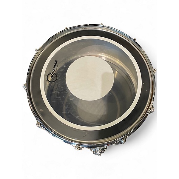 Used Pearl 14X8 Free Floater BRUSHED ALUMINIUM Drum