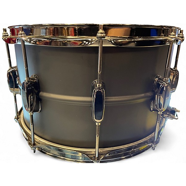 Used TAMA 14in SLP BIG BLACK STEEL SNARE Black Drum