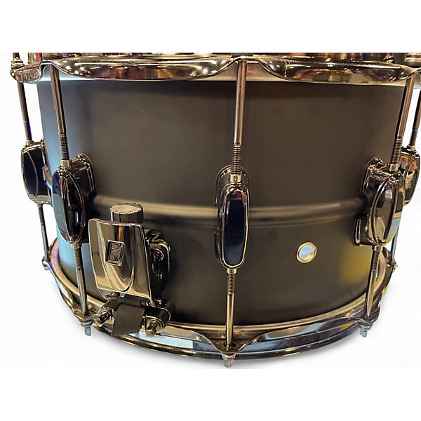 Used TAMA 14in SLP BIG BLACK STEEL SNARE Black Drum