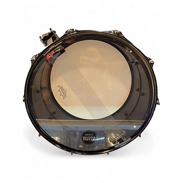 Used TAMA 14in SLP BIG BLACK STEEL SNARE Black Drum