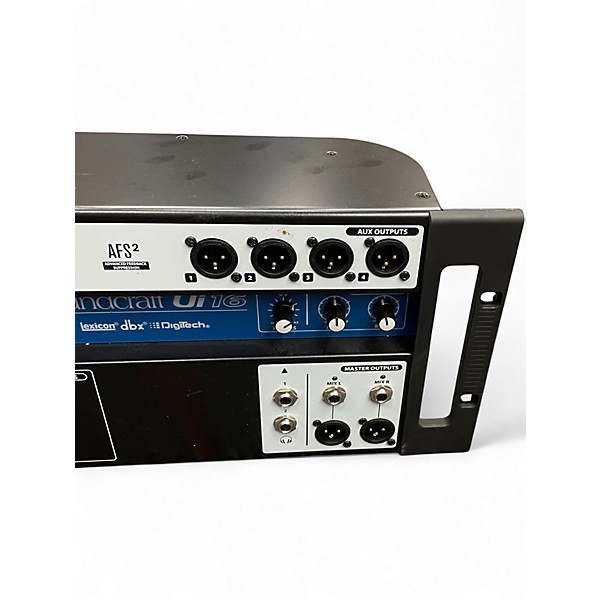 Used Soundcraft UI16 Unpowered Mixer