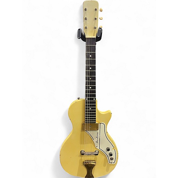 Used Airline Model 1955 Antique White Solid Body Electric Guitar