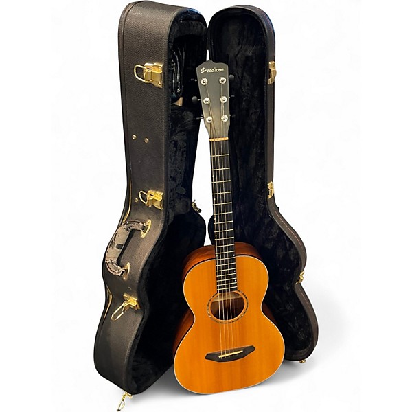 Used Breedlove Premier Parlor Natural Acoustic Electric Guitar