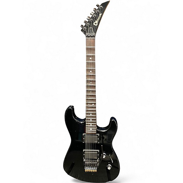 Used 1987 Charvel Model 3A Black Solid Body Electric Guitar