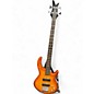 Used Dean 4 STRING 2 Tone Sunburst Electric Bass Guitar