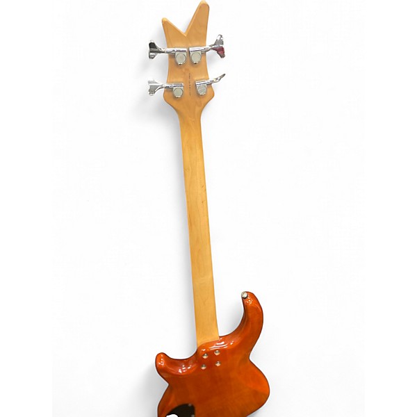 Used Dean 4 STRING 2 Tone Sunburst Electric Bass Guitar
