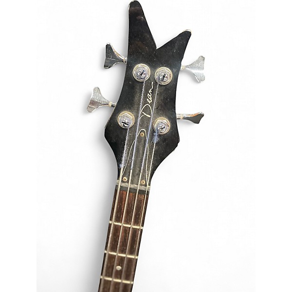 Used Dean 4 STRING 2 Tone Sunburst Electric Bass Guitar