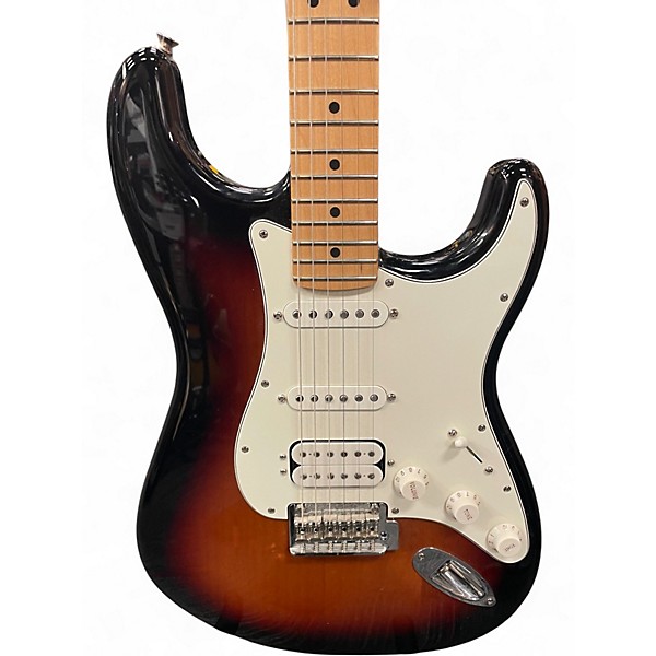 Used Fender Player Stratocaster 3 Color Sunburst Solid Body Electric Guitar
