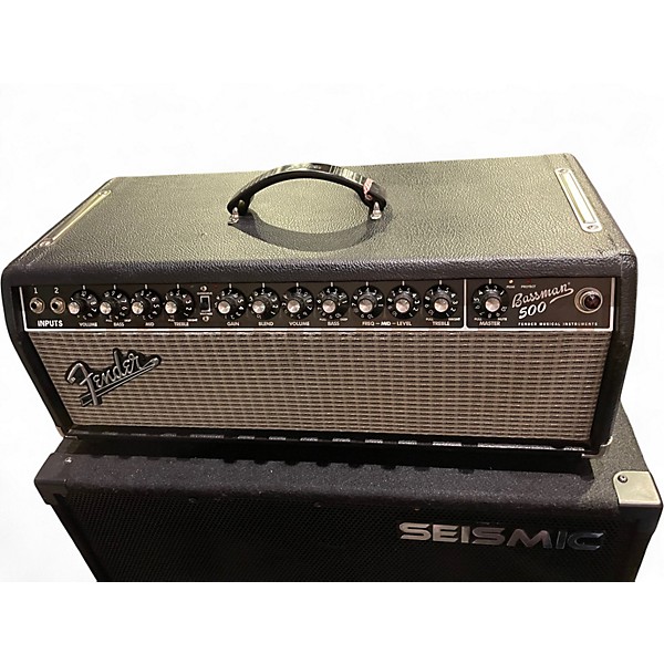 Used Fender Bassman 500 Tube Bass Amp Head