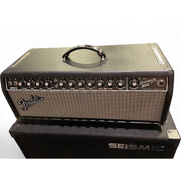 Used Fender Bassman 500 Tube Bass Amp Head