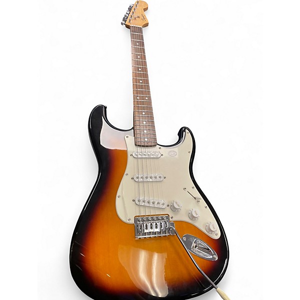 Used Squier Bullet Stratocaster 2 Color Sunburst Solid Body Electric Guitar