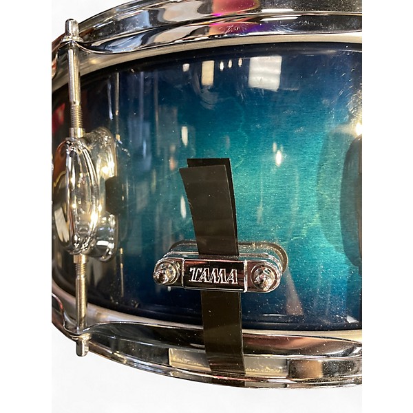 Used TAMA 6.5X14 Superstar Classic Snare Blue Burst Drum