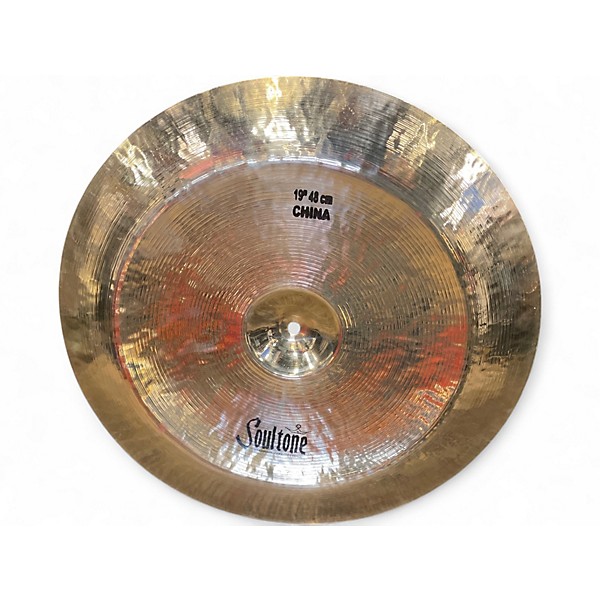 Used Soultone 19in Custom Brilliant China Cymbal