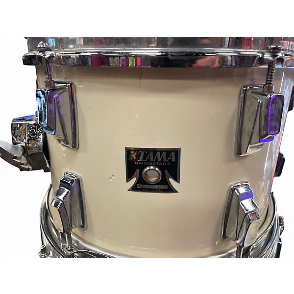 Used TAMA 4 Piece Swingstar White Drum Kit