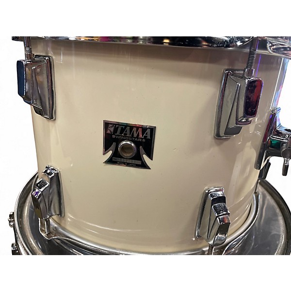 Used TAMA 4 Piece Swingstar White Drum Kit