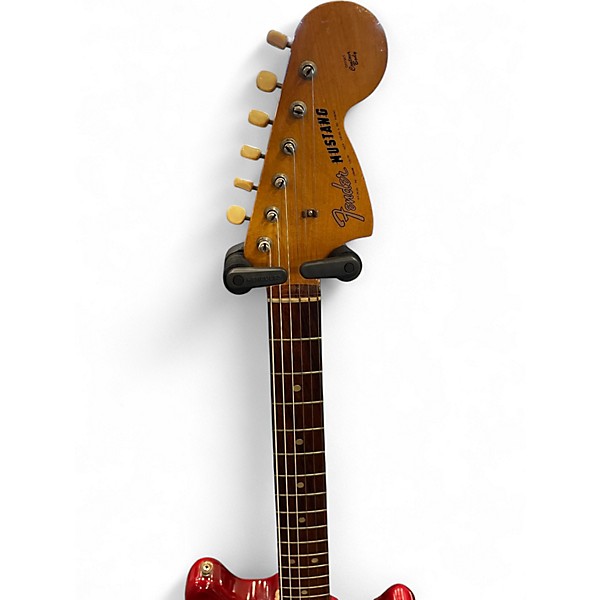 Vintage 1965 Fender MUSTANG RED Solid Body Electric Guitar