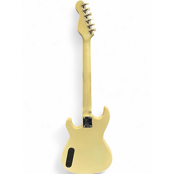 Used Kingston DOUBLE CUT WHITE Solid Body Electric Guitar