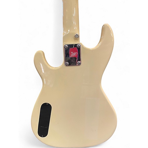 Used Kingston DOUBLE CUT WHITE Solid Body Electric Guitar