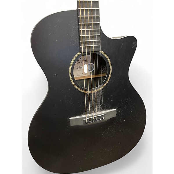 Used Martin GPC-X1E Black Acoustic Electric Guitar