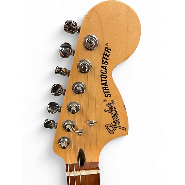Used Fender Roadhouse Deluxe 3 Color Sunburst Solid Body Electric Guitar