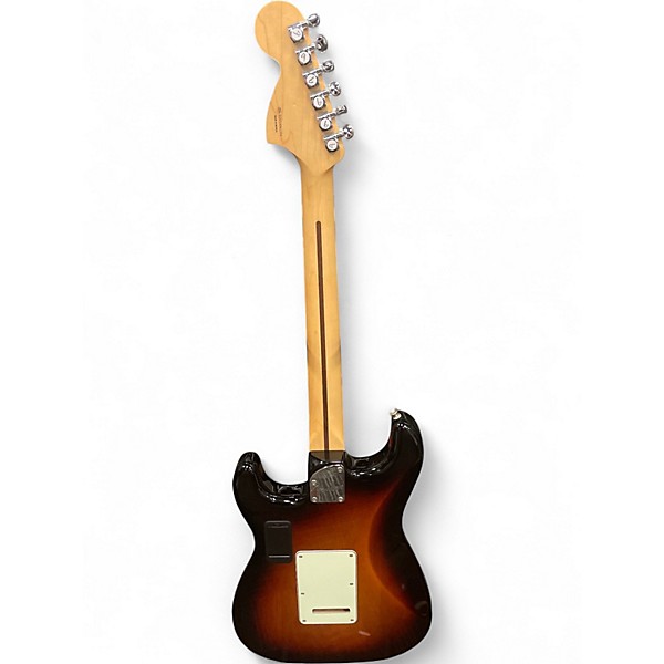 Used Fender Roadhouse Deluxe 3 Color Sunburst Solid Body Electric Guitar