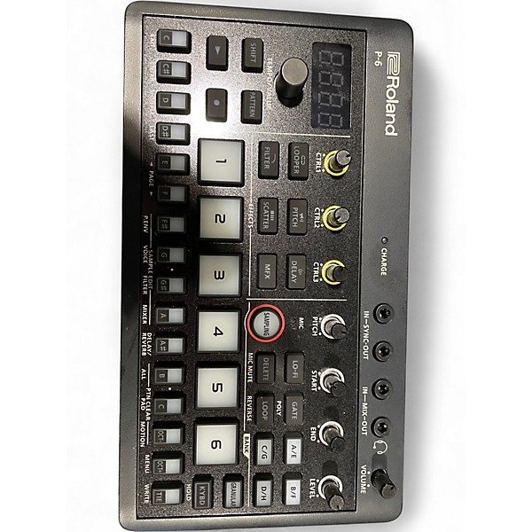Used Roland P-6 AIRA CREATIVE SAMPLER Production Controller