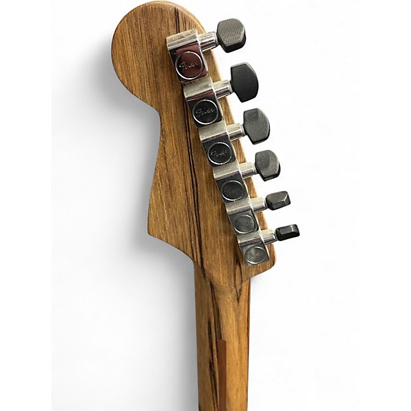 Used Fender American Acoustasonic Stratocaster Limited Edition Ziricote Hollow Body Electric Guitar