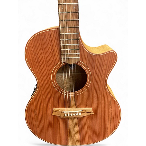 Used Cole Clark Angel 1 Blackwood Natural Acoustic Electric Guitar