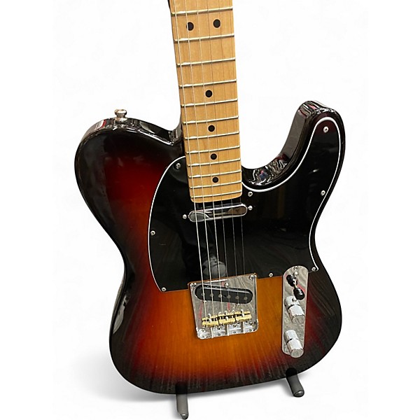 Used Fender American Professional Telecaster Sunburst Solid Body Electric Guitar