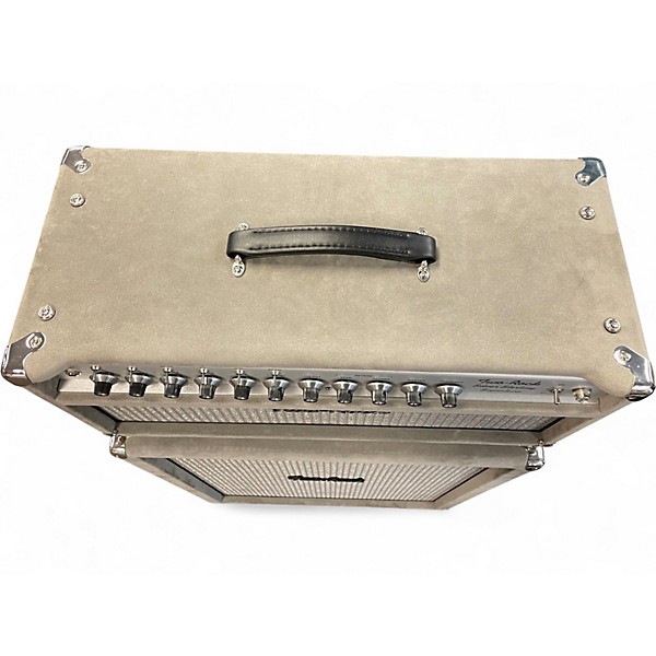 Used Two Rock Silver Sterling 100/50 Head and 2x12 Cabinet Guitar Stack
