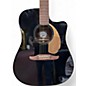 Used Fender Redondo Black Acoustic Electric Guitar