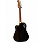Used Fender Redondo Black Acoustic Electric Guitar