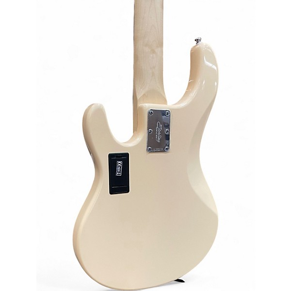 Used Sterling by Music Man STINGRAY5 Cream Electric Bass Guitar