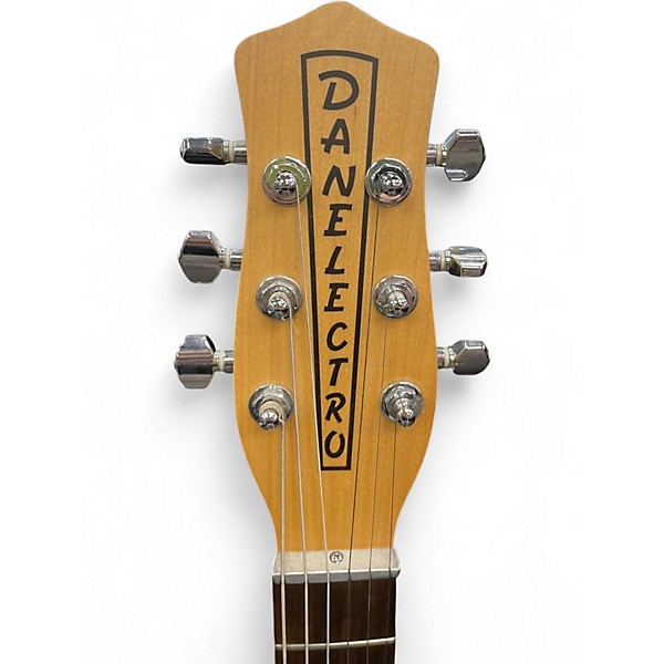 Used Danelectro '56 U3 Reissue Silver Sparkle Solid Body Electric Guitar