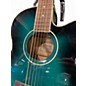 Used Ibanez AEL1512E Teal Burst 12 String Acoustic Electric Guitar thumbnail