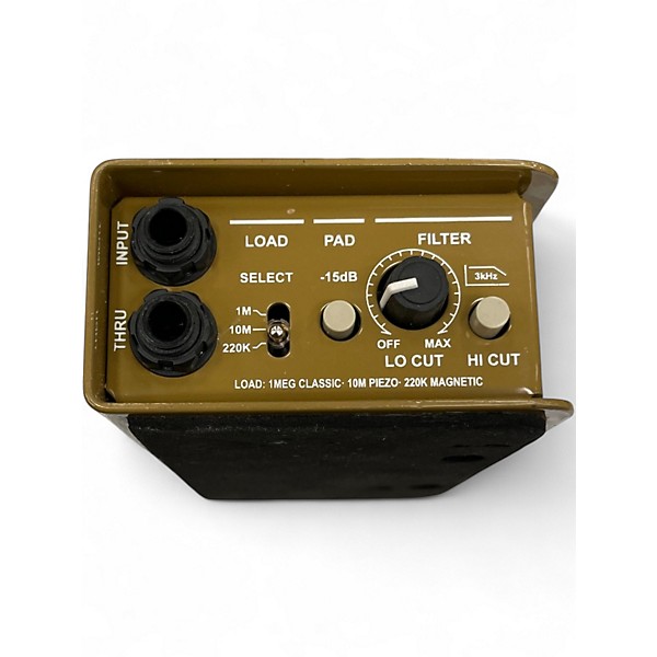 Used Radial Engineering PZ-DI Acoustic/Orchestral Instrument Active Direct Box Direct Box