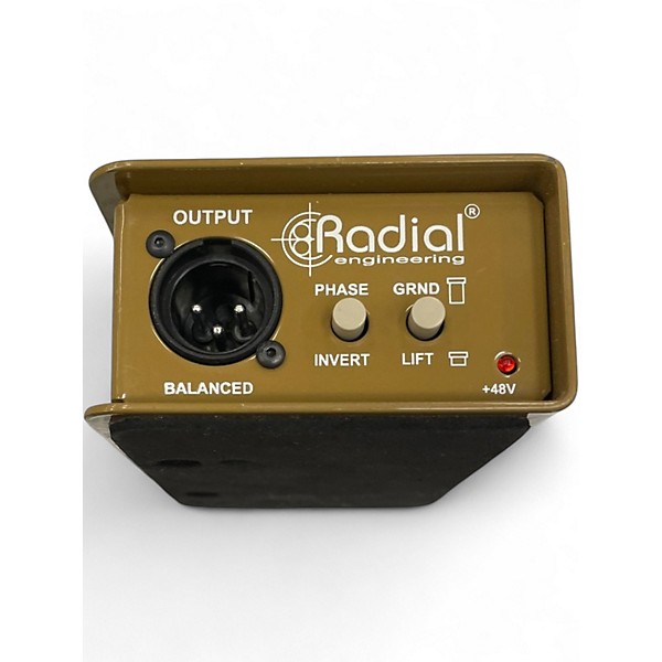 Used Radial Engineering PZ-DI Acoustic/Orchestral Instrument Active Direct Box Direct Box