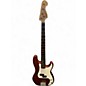 Used Squier Affinity Precision Bass Red Electric Bass Guitar thumbnail