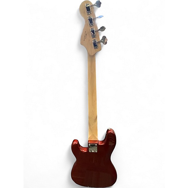 Used Squier Affinity Precision Bass Red Electric Bass Guitar