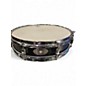 Used Pearl 13in PICCOLO STEEL SNARE BLACK Drum thumbnail