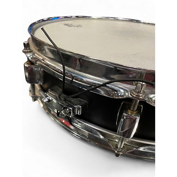 Used Pearl 13in PICCOLO STEEL SNARE BLACK Drum