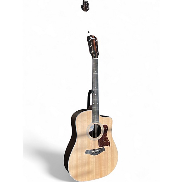 Used Taylor 210CE Natural Acoustic Electric Guitar