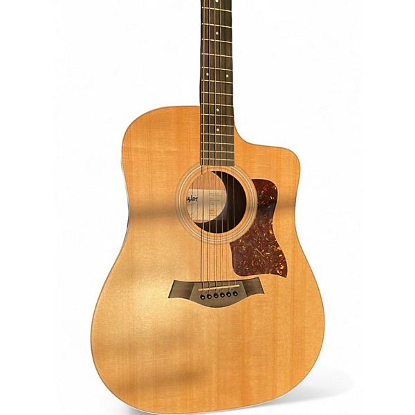 Used Taylor 210CE Natural Acoustic Electric Guitar
