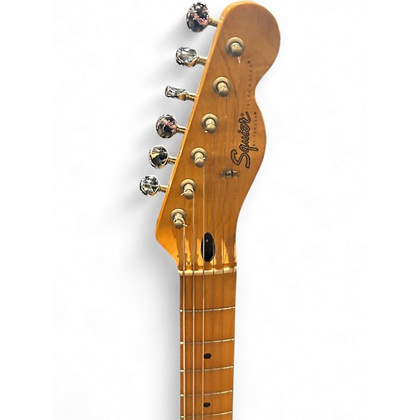 Used Squier Telecaster Candy Apple Red Solid Body Electric Guitar