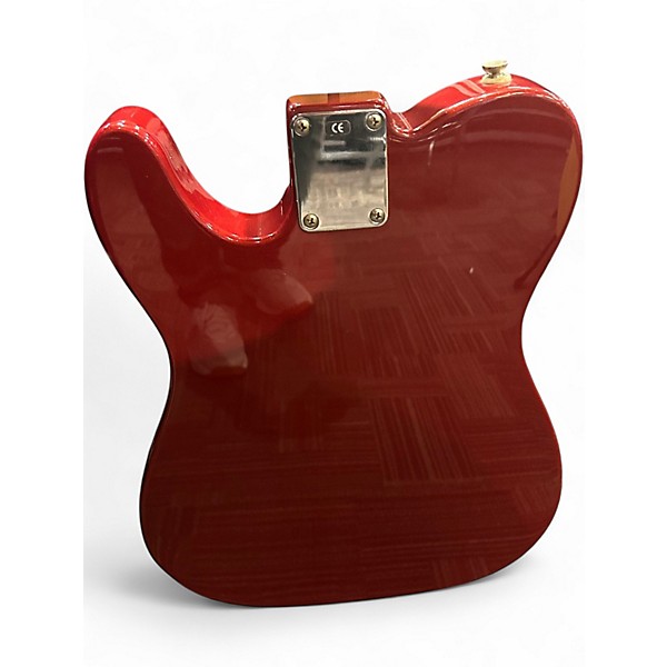Used Squier Telecaster Candy Apple Red Solid Body Electric Guitar