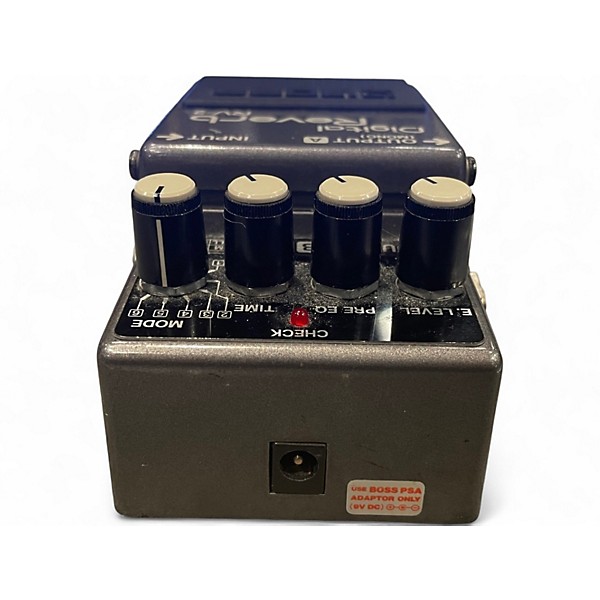 Used BOSS RV2 Digital Reverb Effect Pedal