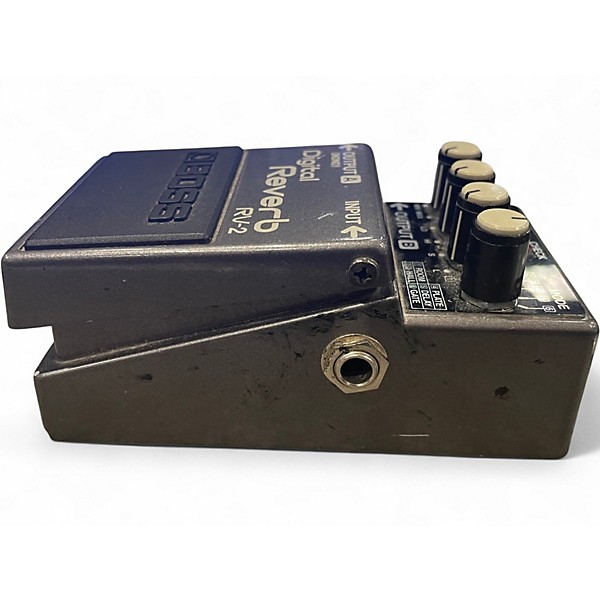 Used BOSS RV2 Digital Reverb Effect Pedal