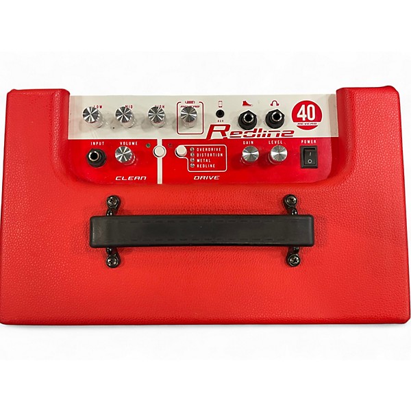 Used VHT REDLINE 40 REVERB Solid State Guitar Amp Head