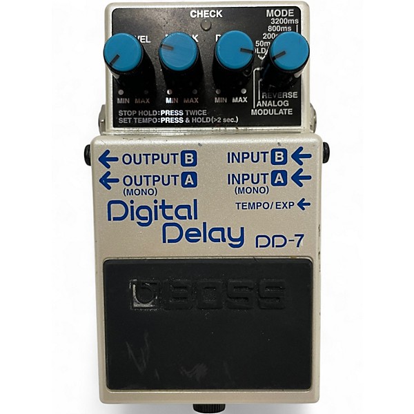 Used BOSS DD7 Digital Delay Effect Pedal