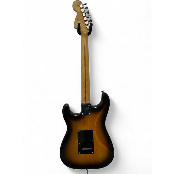 Used Squier Standard Stratocaster 2 Color Sunburst Solid Body Electric Guitar